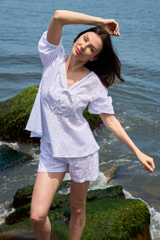 CONJUNTO FIESTA - EDICIÓN SHORT - BRODERIE